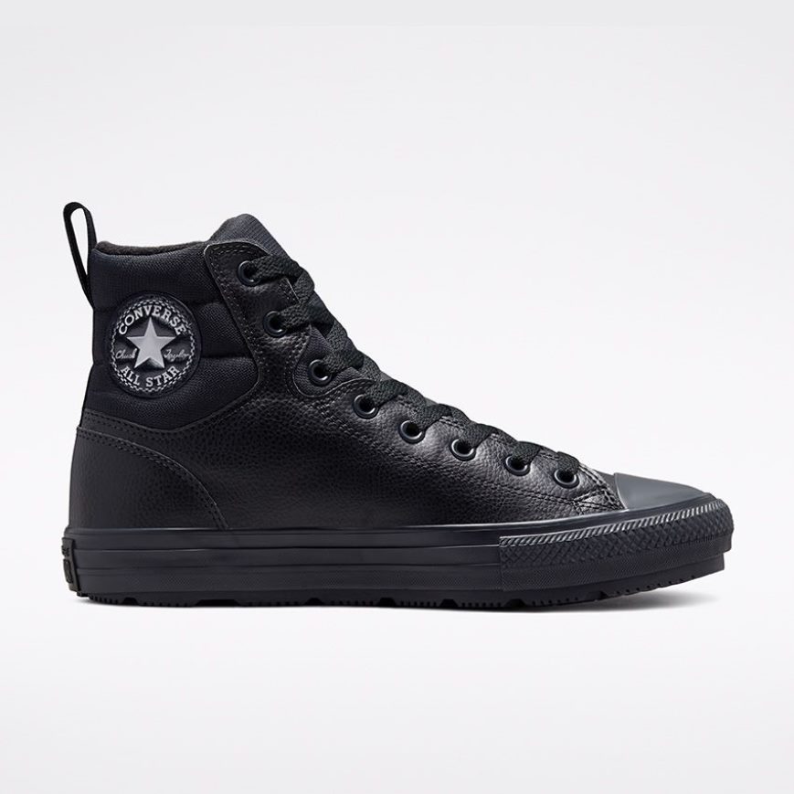 Botas de Inverno Converse Chuck Taylor All Star Berkshire Cano Alto Feminino Pretas Cinzentas | PT Q0043T5